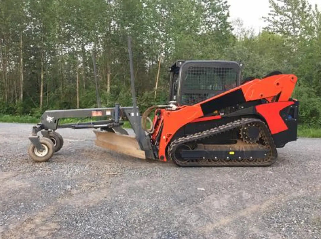 Adapting Bobcat Attachments to run on Kubota SVL machines