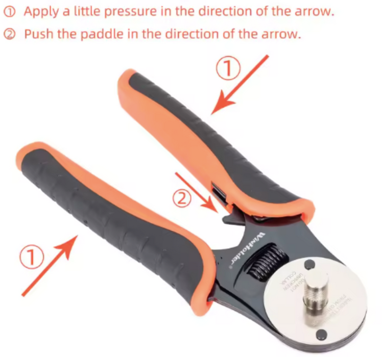 Tool | Hobby Deutsch Crimping Tool | SG-DCT12-100 | Skid Steer Genius