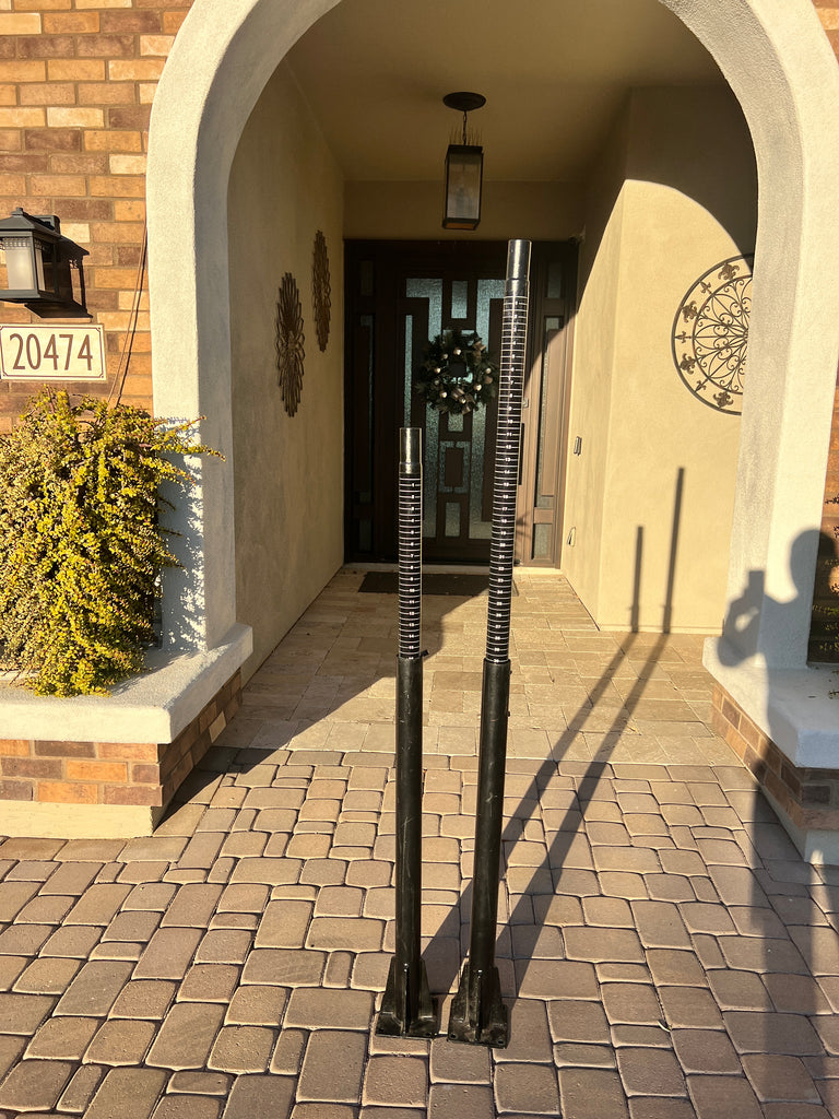 Grader Laser Receiver Masts (2) SGGLM100 Skid Steer Genius