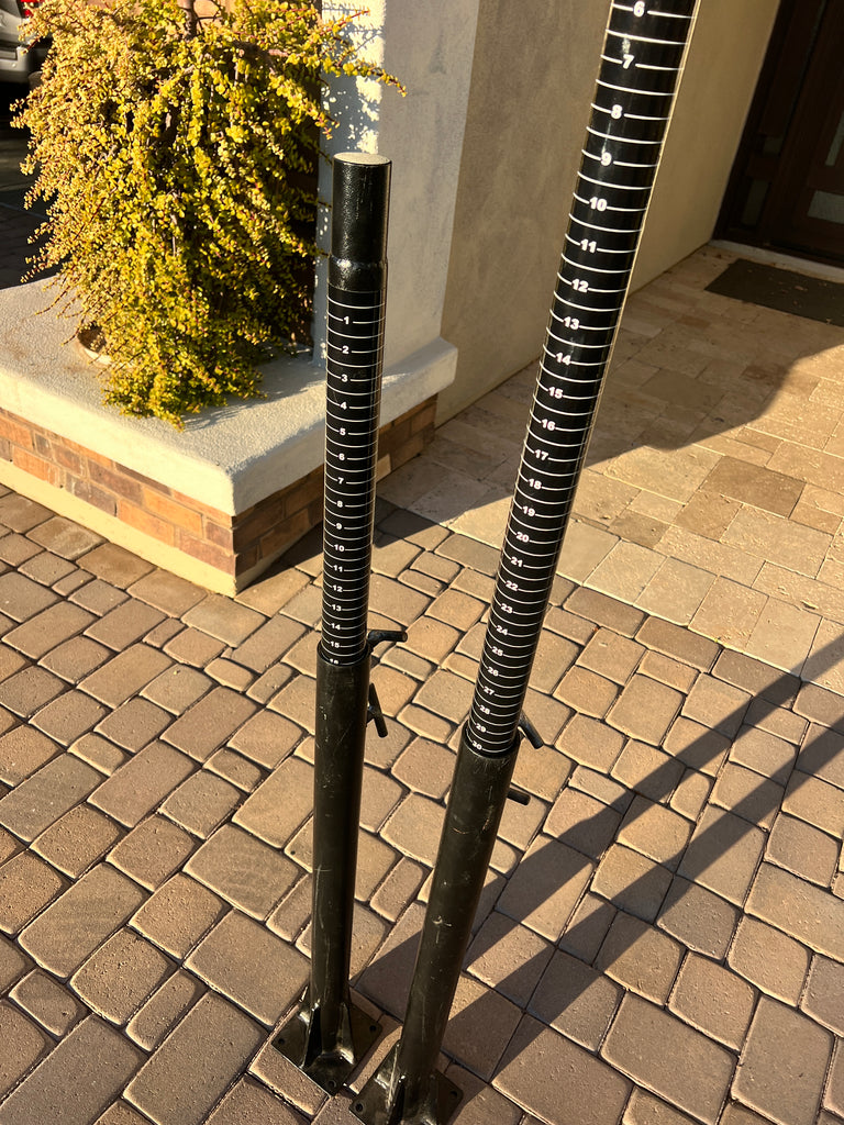 Grader Laser Receiver Masts (2) SGGLM100 Skid Steer Genius