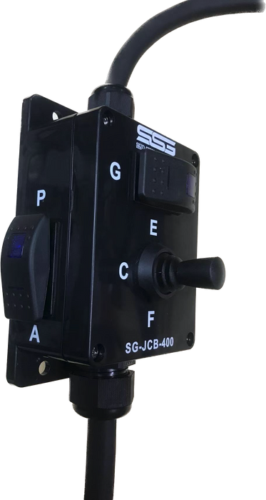 Switch Controller | Skid Steer Attachment Control Box 10 |  SG-JCB-400 Kit | Skid Steer Genius