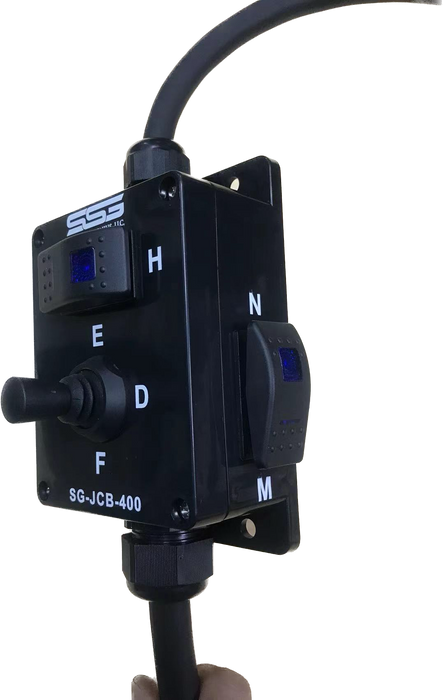Switch Controller | Skid Steer Attachment Control Box 10 |  SG-JCB-400 Kit | Skid Steer Genius