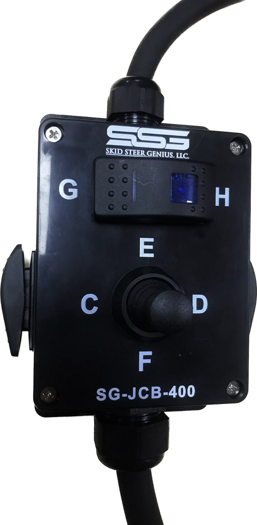 Skid Steer Attachment Control Box 10 SGJCB400 Skid Steer Genius