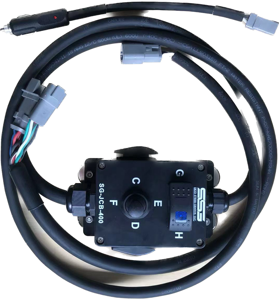 Skid Steer Attachment Control Box 10 SGJCB400 Skid Steer Genius