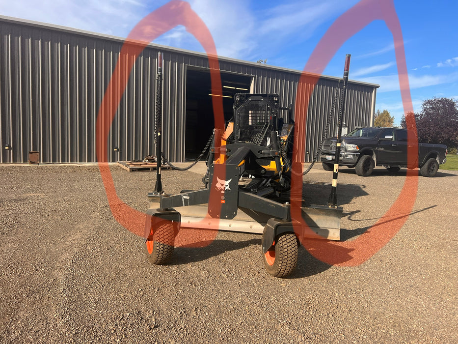 Other Kits | Grader Laser Receiver Masts (2) | SG-GLM-100 | Skid Steer Genius