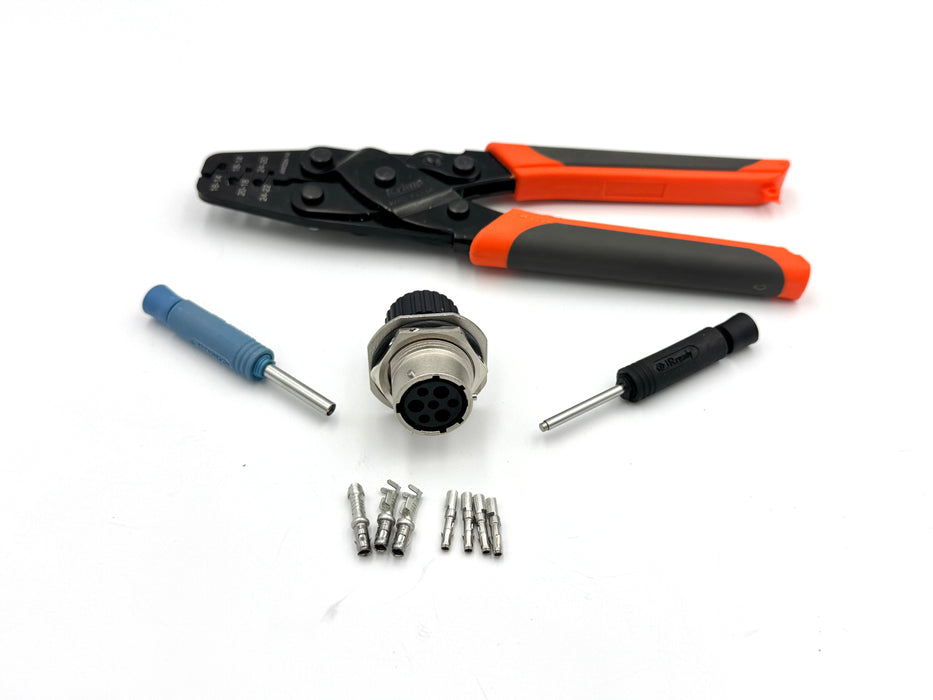 Connector | Trident 7 Pin Female Ultimate Kit for Bobcat - Machine Side (QTY 1) | SG-KIT-TRIDENT-UF | Skid Steer Genius