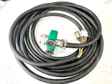 23 Foot Output Cable - Commonly used for permanent installs.