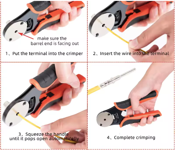 Tool | Hobby Deutsch Crimping Tool | SG-DCT12-100 | Skid Steer Genius