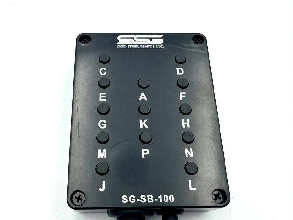 Tool | SG-SB-100 | 14 Pin Attachment Test Box | Skid Steer Genius