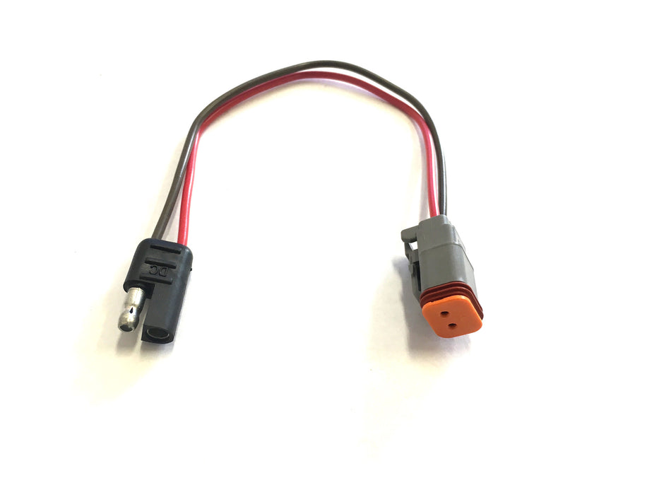 Electrical Adapter | 2 Pin Power Plug - Deutsch 2P Adaptor | SG-FP2-2P | Skid Steer Genius