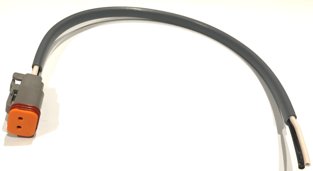 Wire Extension | 18" Deutsch 2 Pin to 7 Pin Controller Pigtail | SG-DT06-2S-PT | Skid Steer Genius
