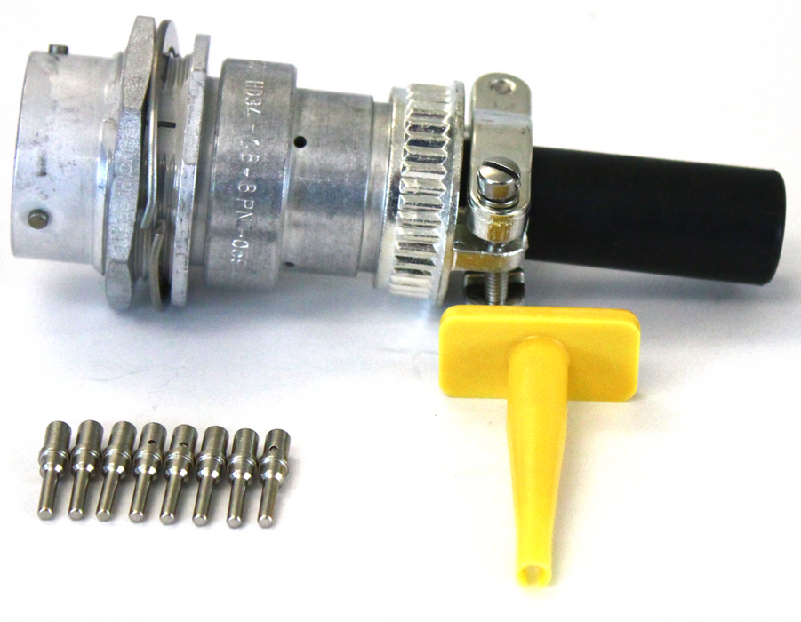 Connector | Deutsch 8 Pin Male Kit - Machine Side (QTY 1) | SG-KIT-DT-8-M | Skid Steer Genius