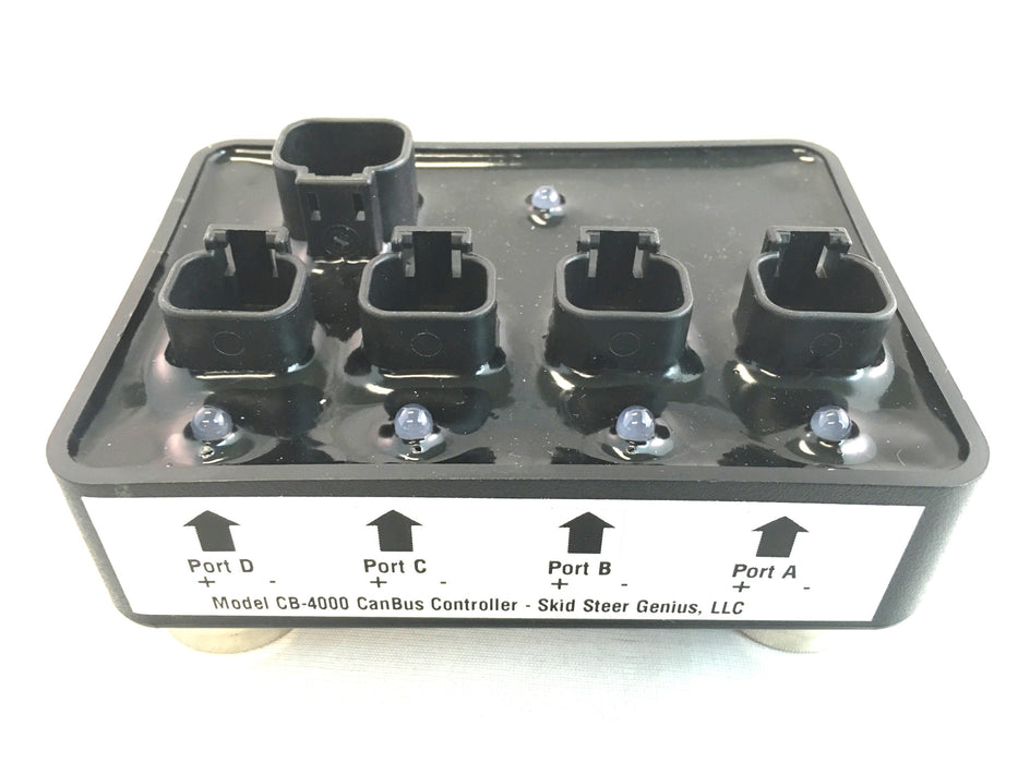Dealer CAN Adapters | 7 Pin Controller For Bobcat® Loaders, Toolcat & Versahandler - 4 Port | SG-CB-4000A-100 | Skid Steer Genius