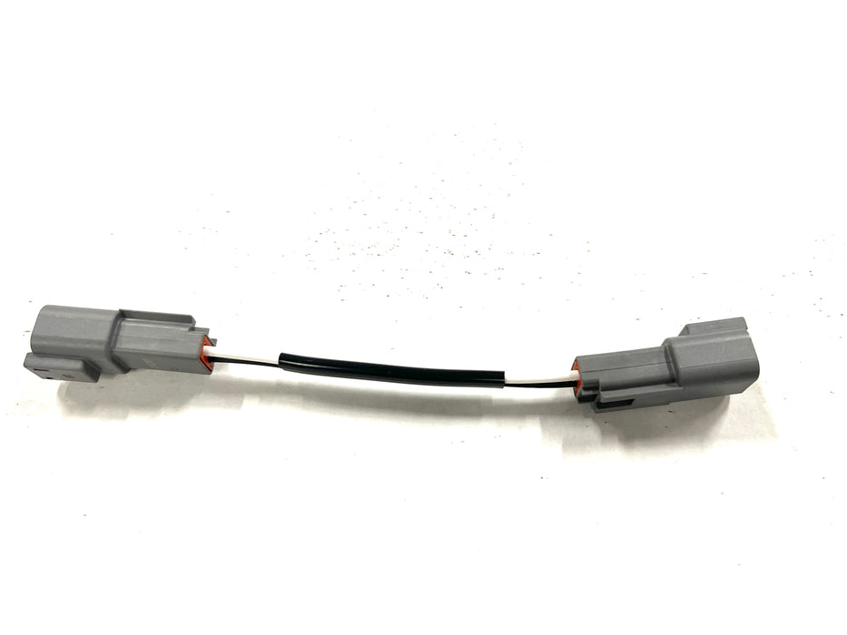 Wire Adapter | Deutsch 2P Receptacle to Deutsch 2P Receptacle | SG-DTR-DTR-6 | Skid Steer Genius