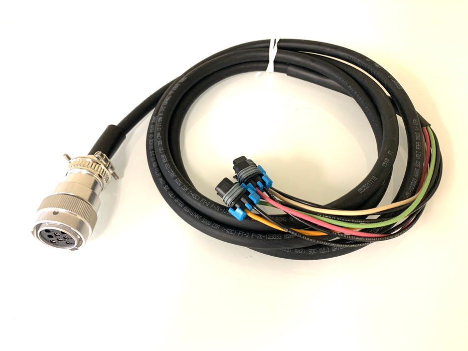 Wire Harness | Deutsch HD 8 Pin Female Machine Side to Delphi 2 Pin Harness Attachment Side - 4 Output | SG-BPH-8-4-9DP/DT | Skid Steer Genius