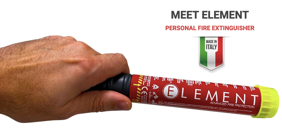 Other Kits | Element Compact Fire Extinguisher | EF-40100-E100 | Skid Steer Genius
