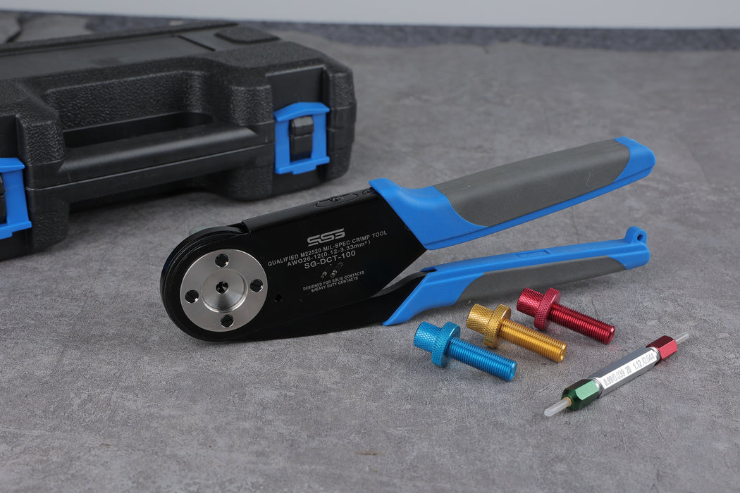 Tool | Professional Deutsch Crimping Tool | SG-DCT-100 | Skid Steer Genius