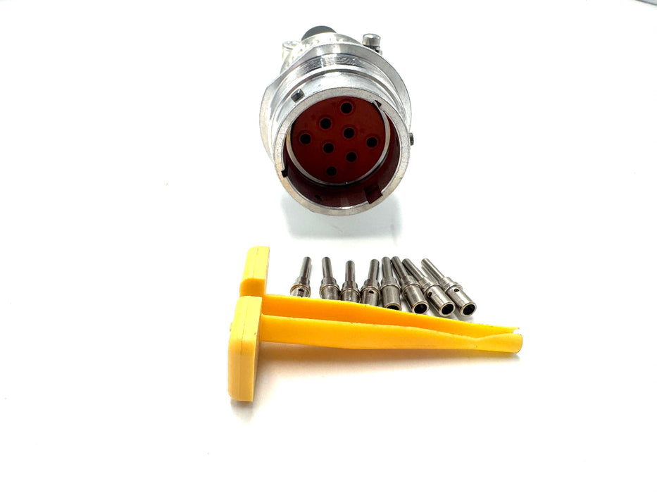 Connector | Deutsch 8 Pin Male Kit - Machine Side (QTY 1) | SG-KIT-DT-8-M-XX| Skid Steer Genius