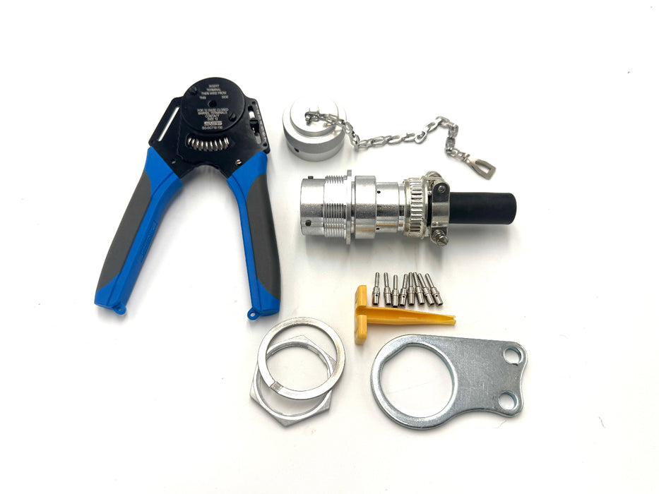 Connector | Deutsch 8 Pin Male Kit - Machine Side (QTY 1) | SG-KIT-DT-8-M-XX| Skid Steer Genius