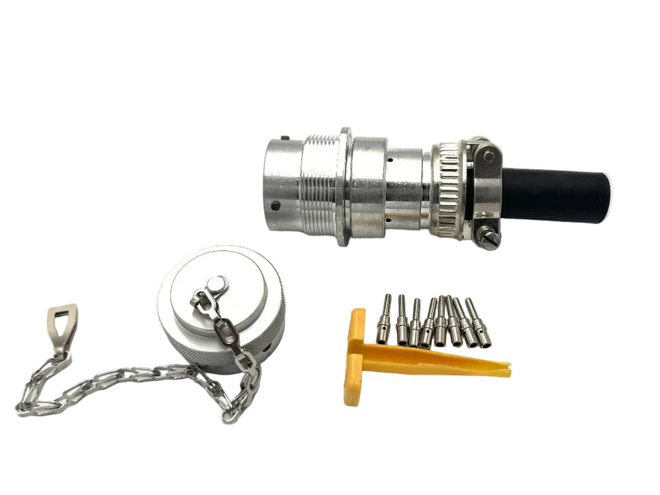 Connector | Deutsch 8 Pin Male Kit - Machine Side (QTY 1) | SG-KIT-DT-8-M-XX| Skid Steer Genius