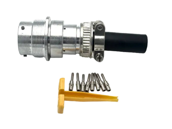 Connector | Deutsch 8 Pin Male Kit - Machine Side (QTY 1) | SG-KIT-DT-8-M-XX| Skid Steer Genius