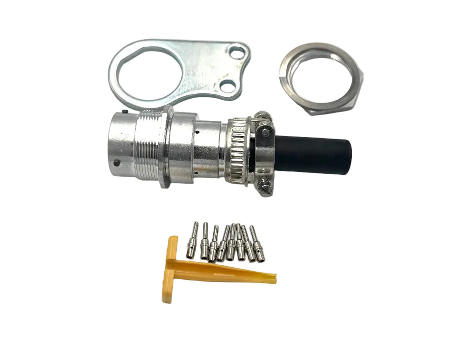 Connector | Deutsch 8 Pin Male Kit - Machine Side (QTY 1) | SG-KIT-DT-8-M-XX| Skid Steer Genius