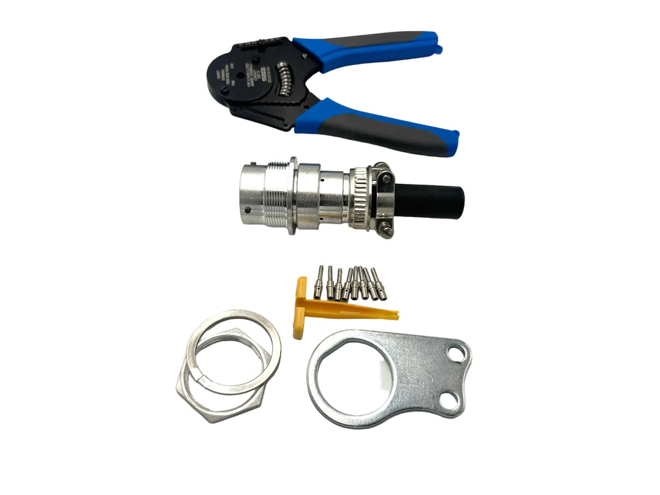 Connector | Deutsch 8 Pin Male Kit - Machine Side (QTY 1) | SG-KIT-DT-8-M-XX| Skid Steer Genius