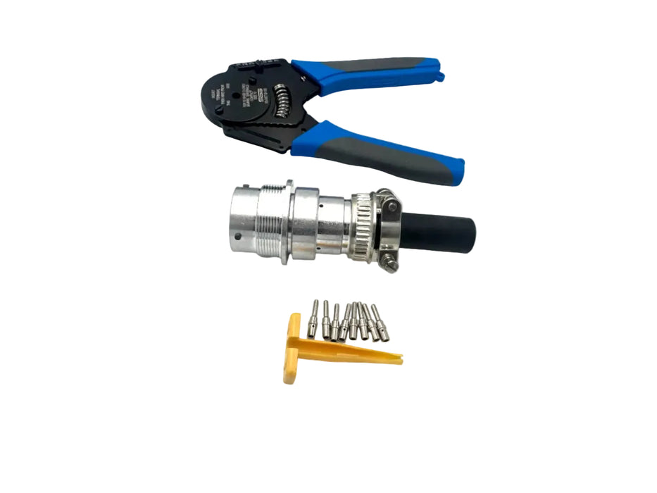 Connector | Deutsch 8 Pin Male Kit - Machine Side (QTY 1) | SG-KIT-DT-8-M-XX| Skid Steer Genius