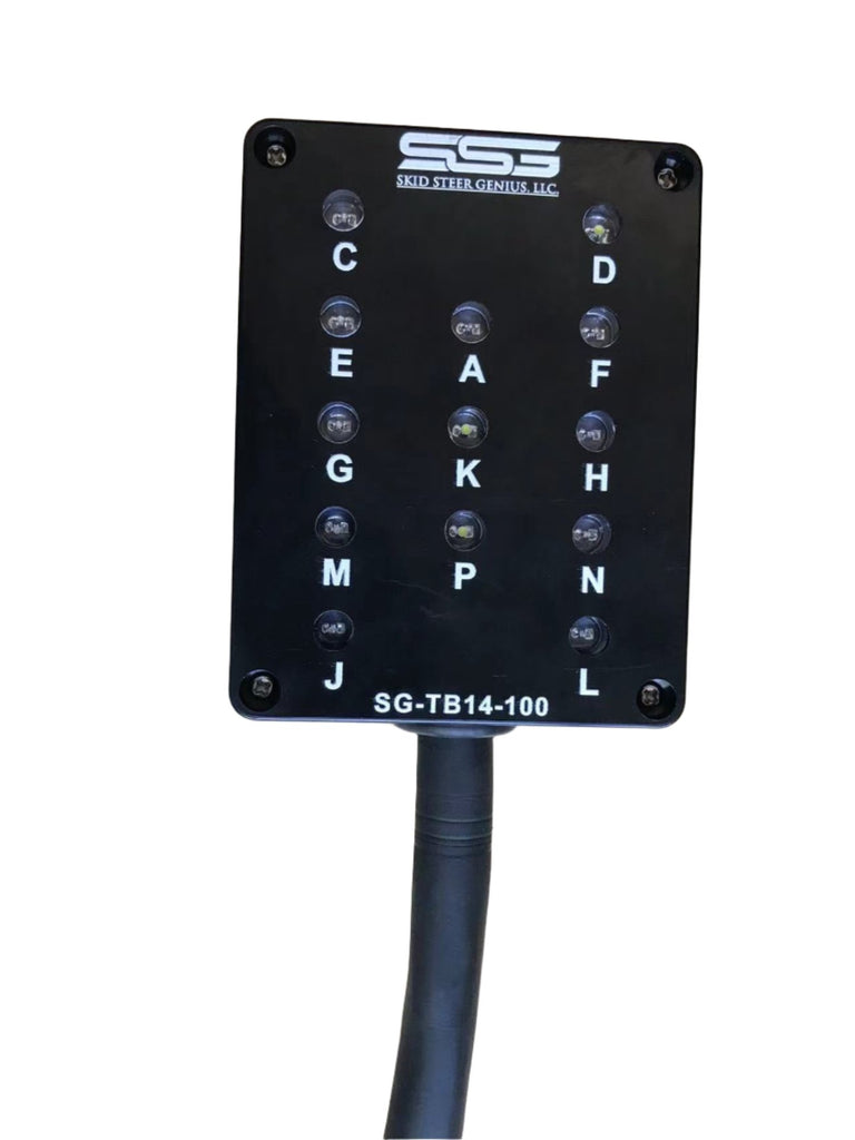 14 Pin Test Box (Break Out Box) | SG-TB14-100 – Skid Steer Genius