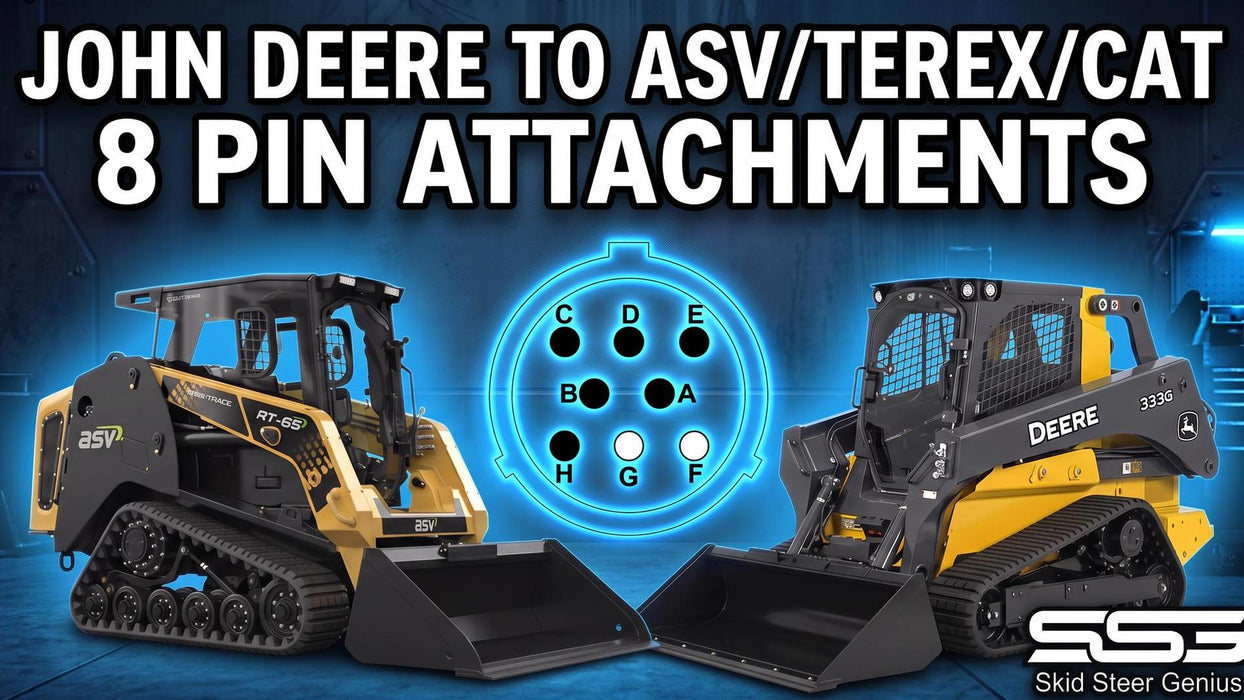 Skid Steer Electrical Adapter Ordering Guide - 8/14 Pin Only
