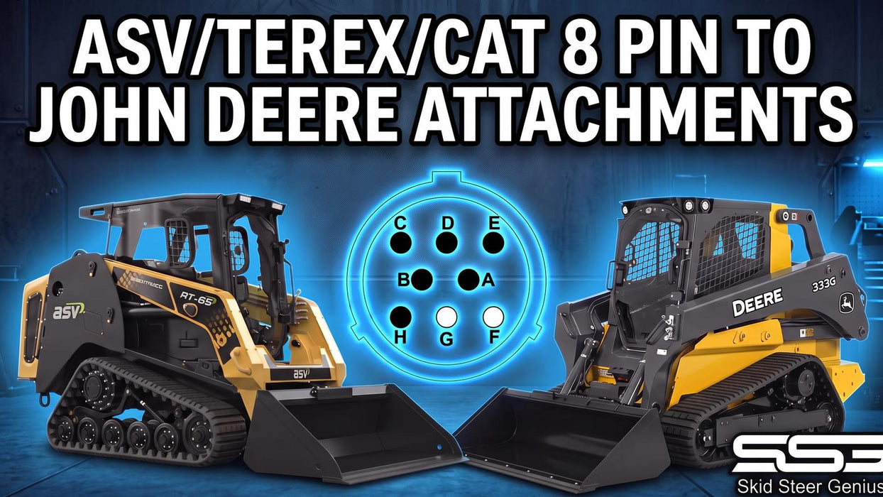 Skid Steer Electrical Adapter Ordering Guide - 8/14 Pin Only
