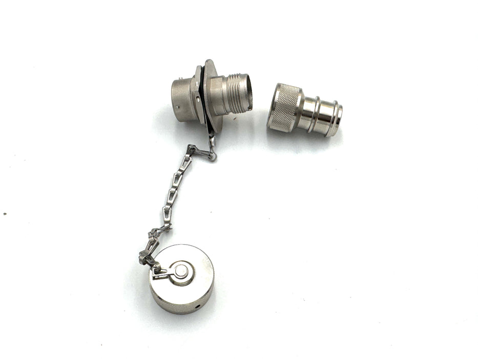 Shown with Connector for example only.  Connector not included.