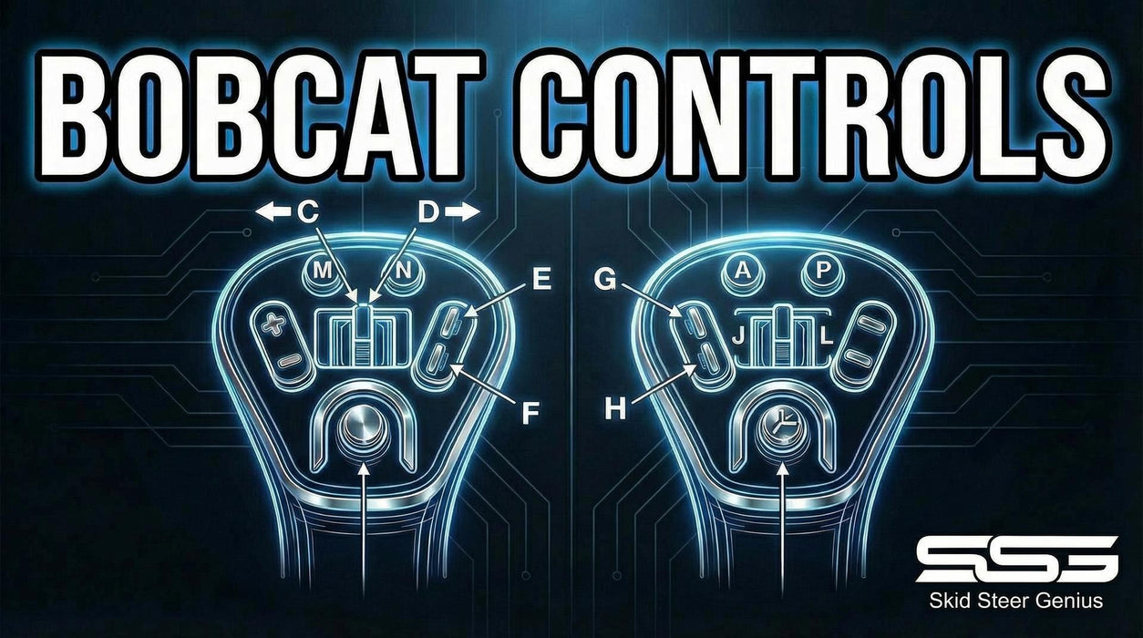 7 Pin (6 Output Deutsch Kit) Controller For Bobcat® Loaders, Toolcat & Versahandler - 6 Port | SG-CAN60-XX