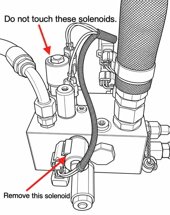 Cavity Plug Kit - Run Bobcat Cement Mixer or Mulcher Without Hood | SG-CP-100