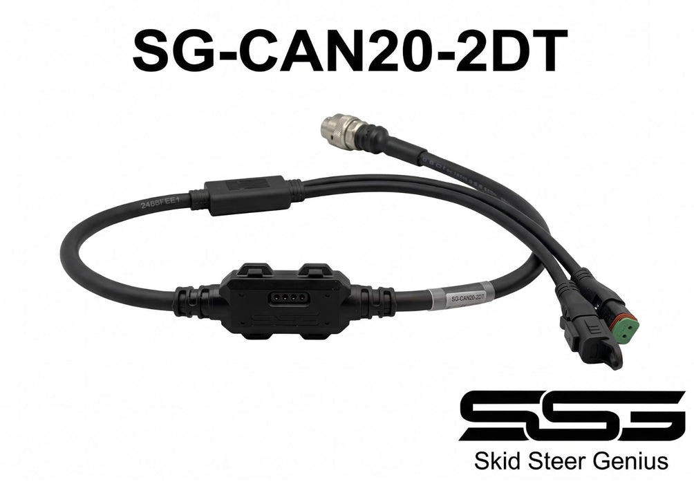 Dual channel CAN controller for Bobcat 7 pin machines to any brand of attachment.