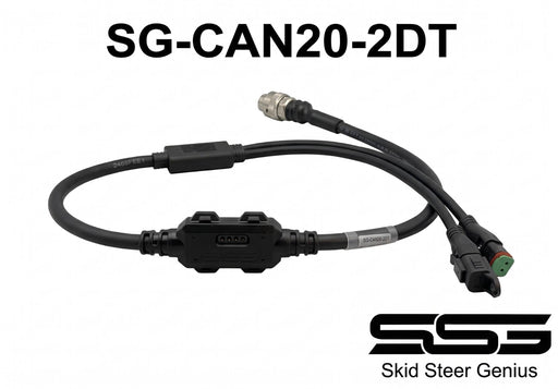 Dual channel CAN controller for Bobcat 7 pin machines to any brand of attachment.
