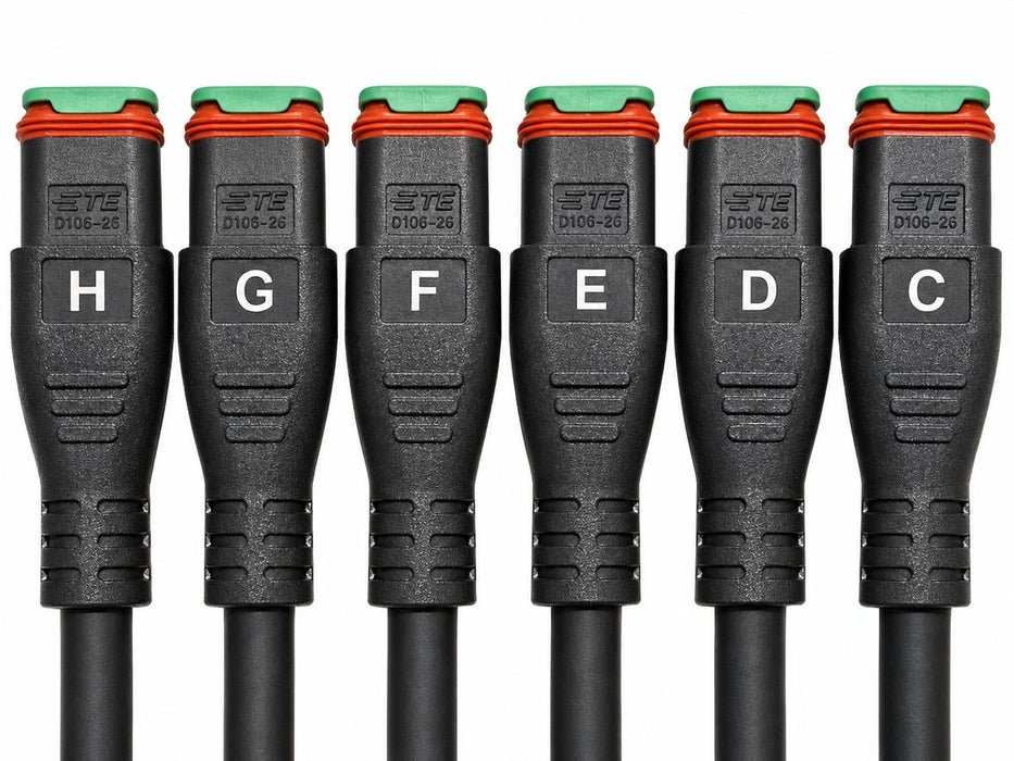 7 Pin (6 Output Deutsch Kit) Controller With 9 Foot Cable - Mounts Inside Attachments