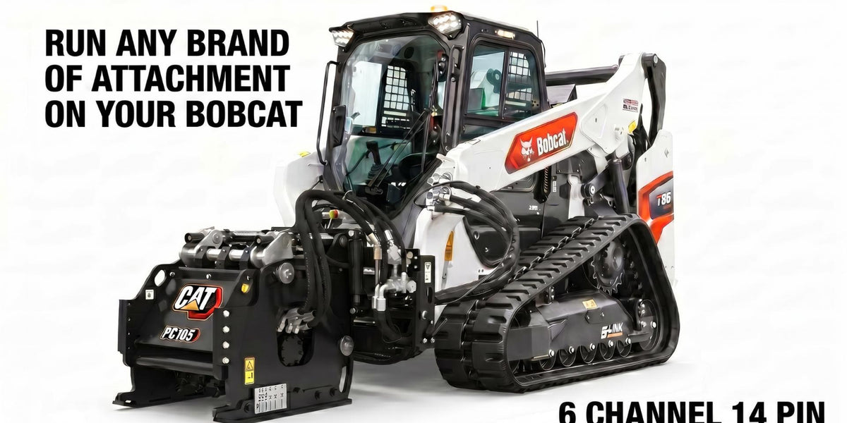 Bobcat® Compatible 7 Pin to 14 Pin Controller | Skid Steer Genius