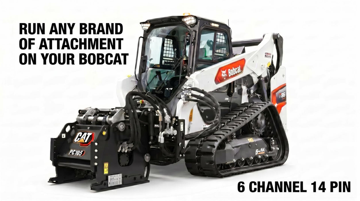 7 Pin (6 Output) 14 Pin Controller For Bobcat® Loaders, Toolcat & Versahandler - 6 Port | SG-CAN60-14