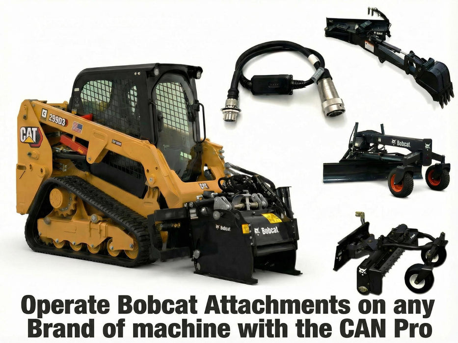 CAN Adapters | SG-CAN-PRO-XX - 14 Pin CAN Connect Pro For Bobcat® Attachments | Skid Steer Genius