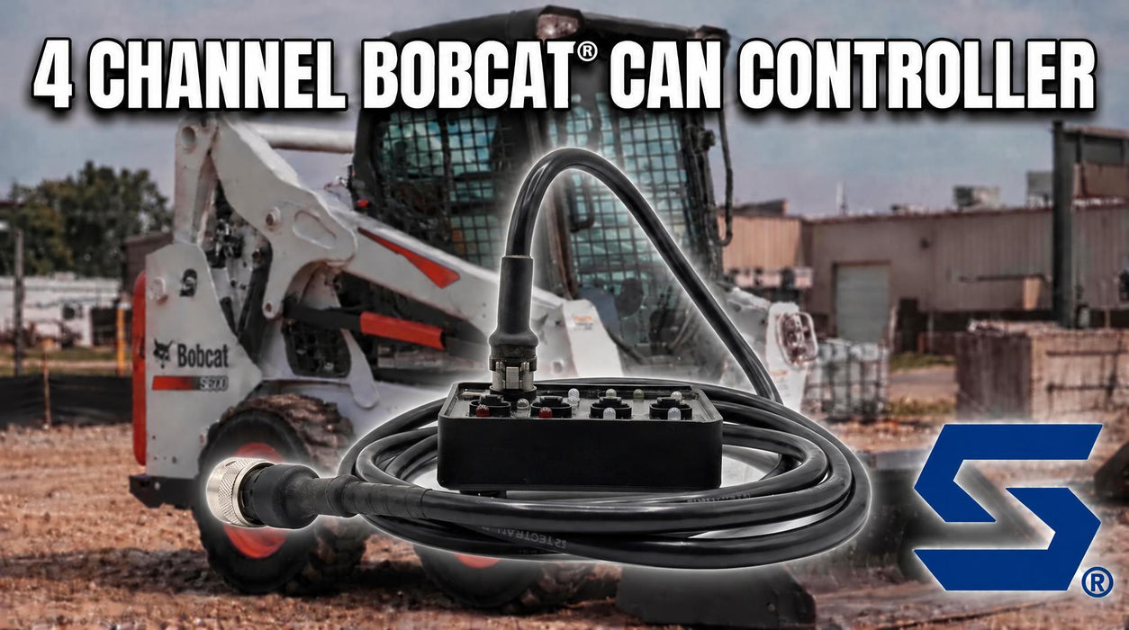 7 Pin Controller For Bobcat® Loaders, Toolcat & Versahandler - 4 Port | SG-CB-4000A-100