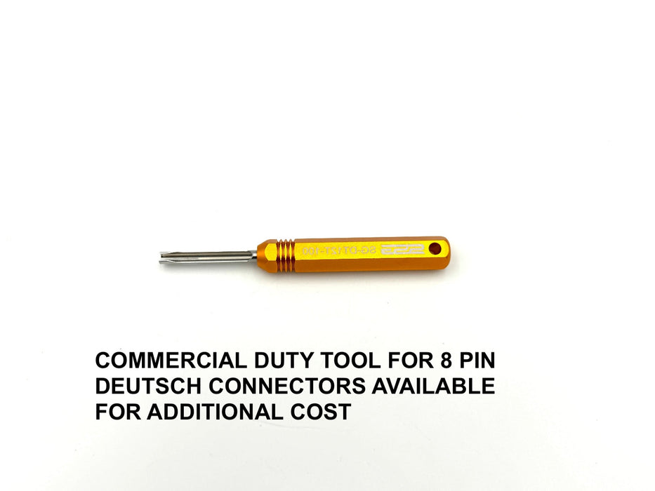 Wire Harness | Deutsch HD 8 Pin Female Machine Side to Delphi 2 Pin Harness Attachment Side - 4 Output | SG-BPH-8-4-9DP/DT | Skid Steer Genius