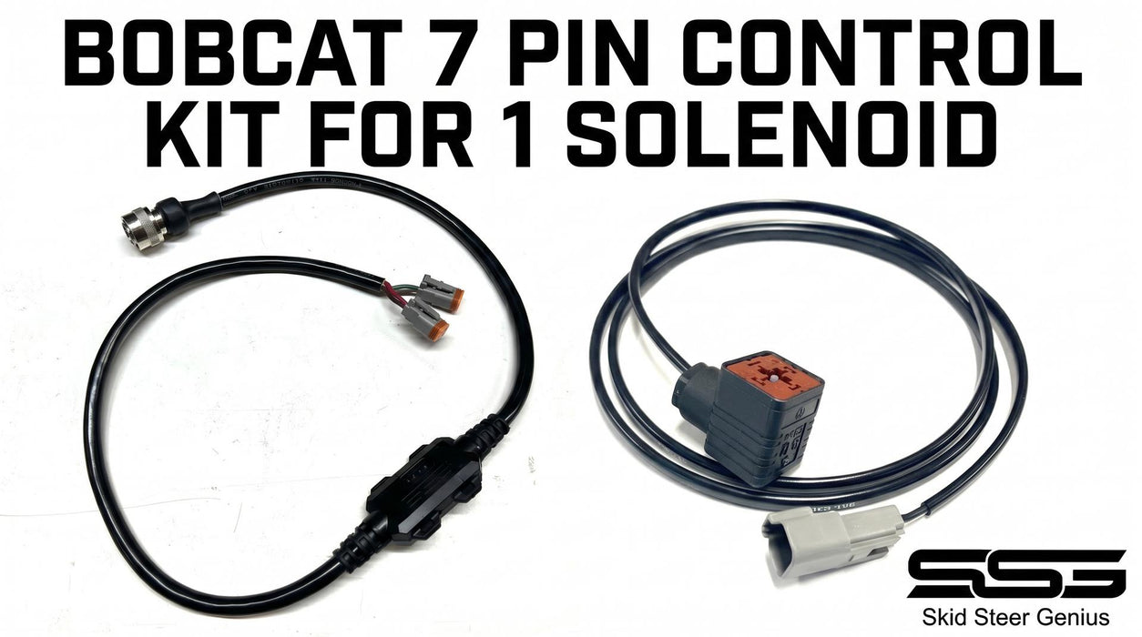 Chinese Auction 7 Pin Bobcat Single Control Kit