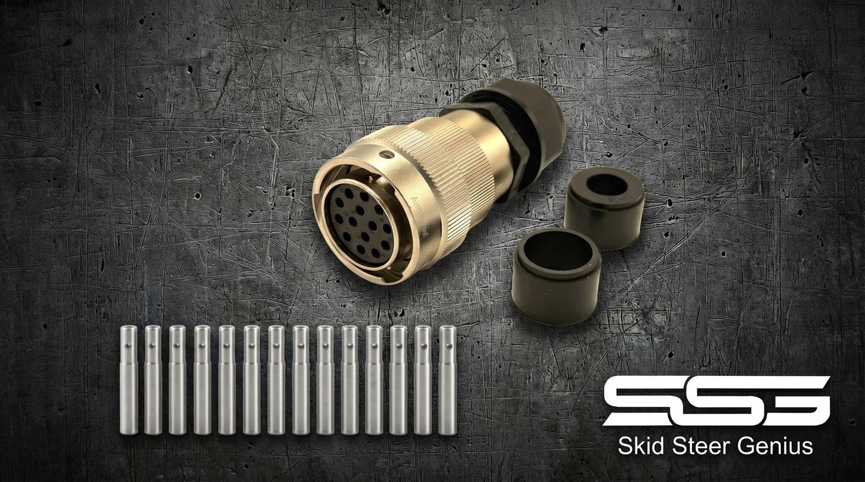 Genius 14 Pin Female Deutsch HD Style Connector Kit - Attachment Side (QTY 1) |SG-CPF14-XX