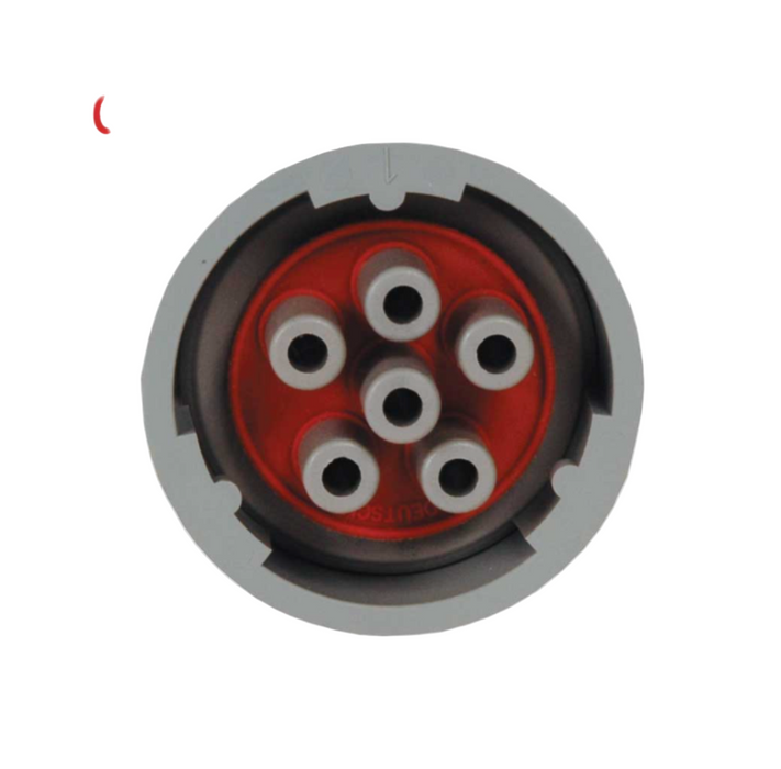 Connector | Deutsch 6 Pin Male Plug Kit - CID Machine Side (QTY 1) | SG-HD16-6-96S-KIT | Skid Steer Genius