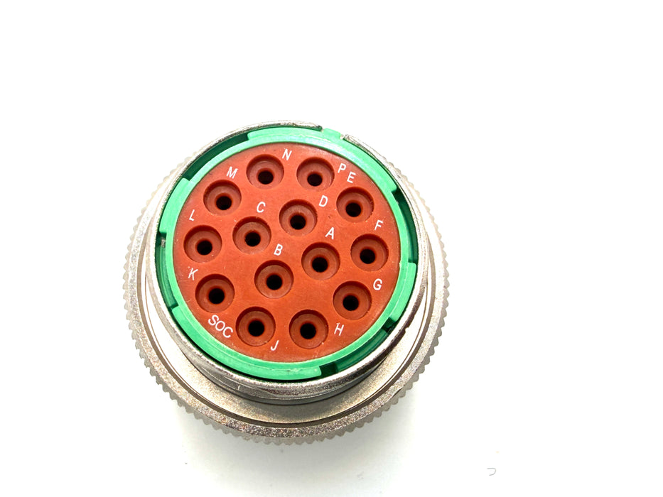 Genius 14 Pin Male Connector - Attachment Side (QTY 1) | SG-CPM14-100