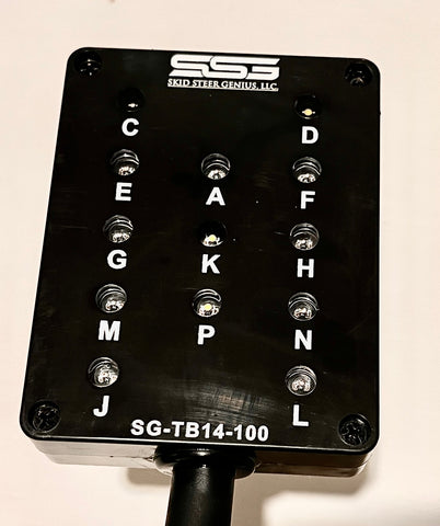 14 Pin Test Box (Break Out Box) | SG-TB14-100 – Skid Steer Genius