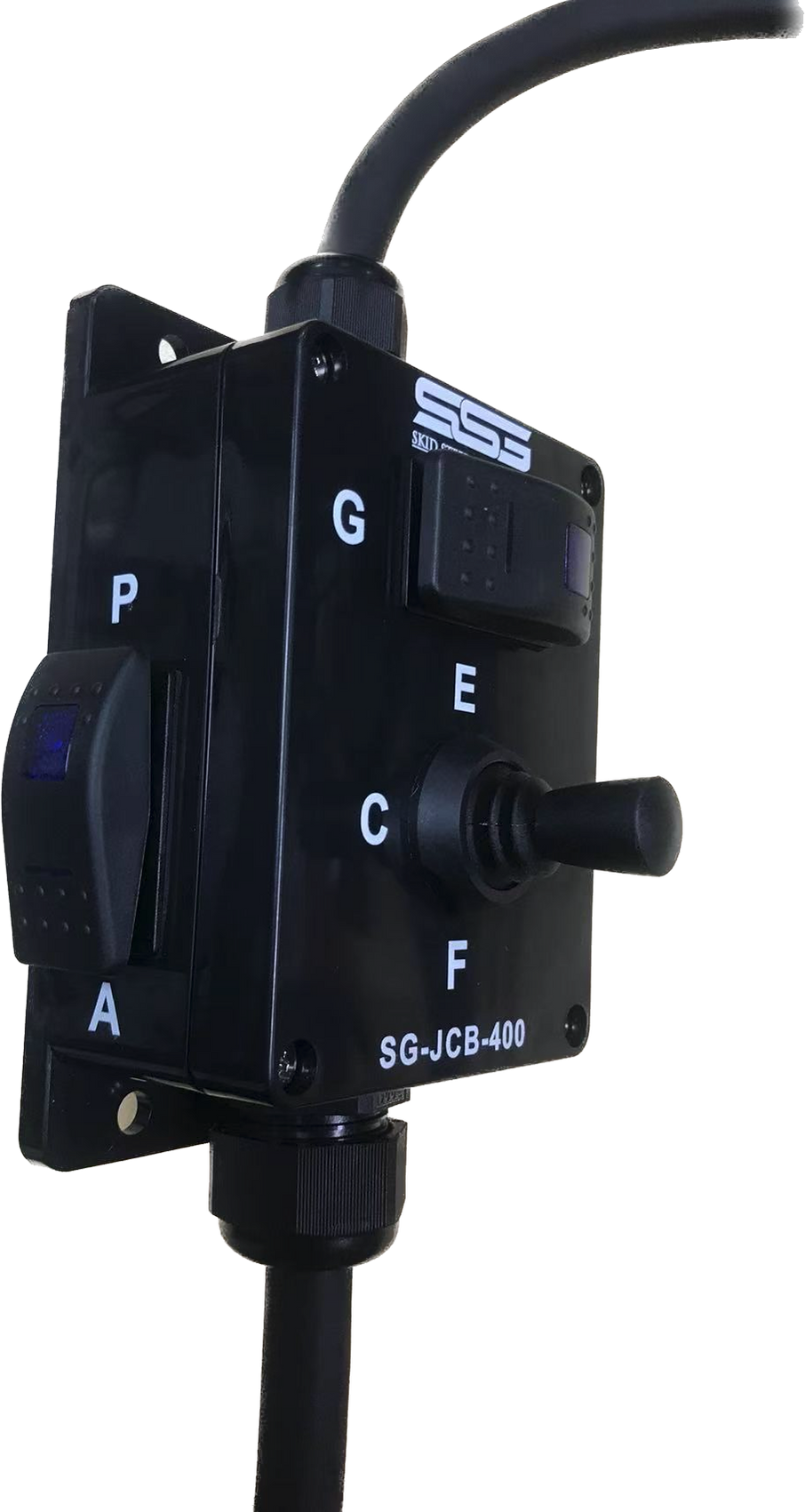 Skid Steer Attachment Control Box 10 | SG-JCB-400 Kit — Skid Steer Genius