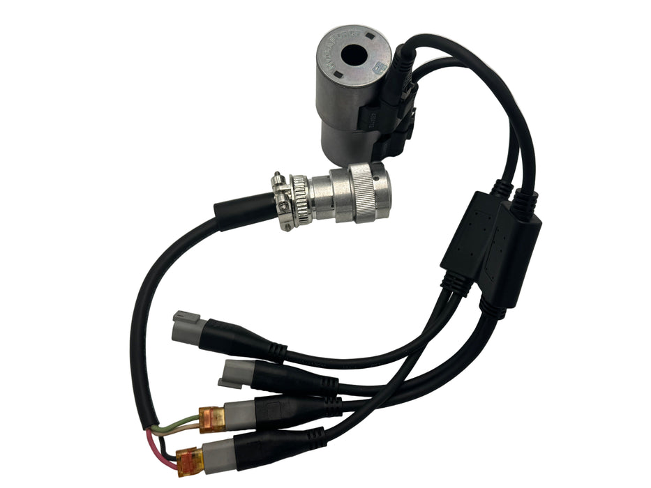 Typical Installation - Solenoids and harness are not included.