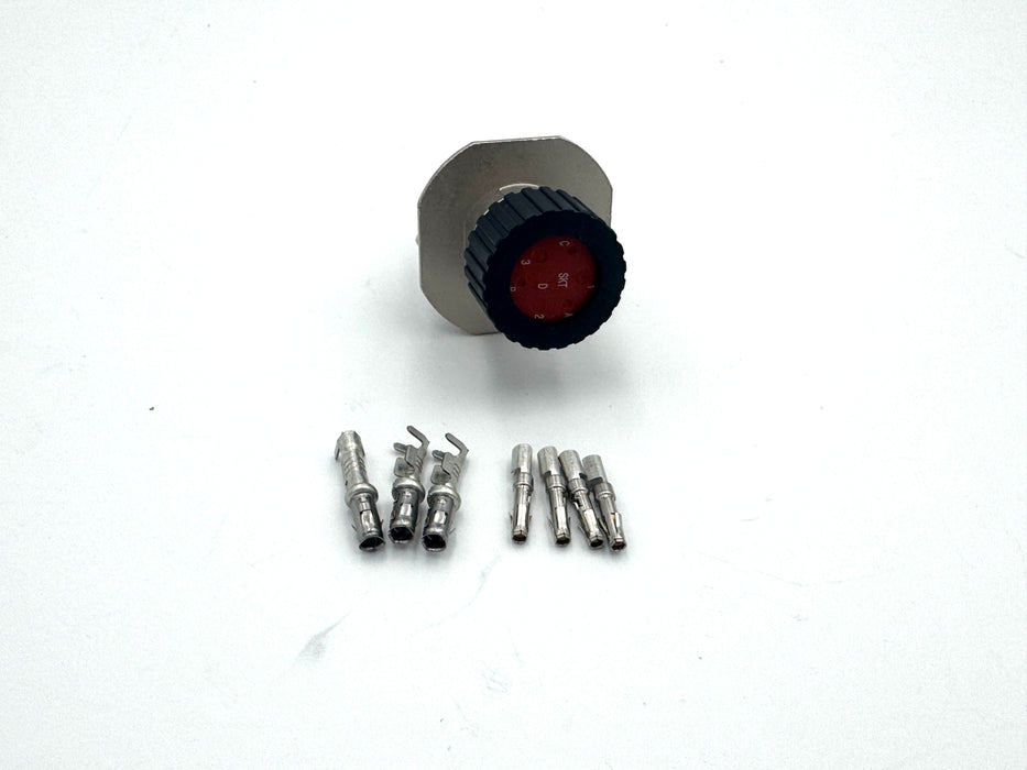 Connector | Trident 7 Pin Female Ultimate Kit for Bobcat - Machine Side (QTY 1) | SG-KIT-TRIDENT-UF | Skid Steer Genius